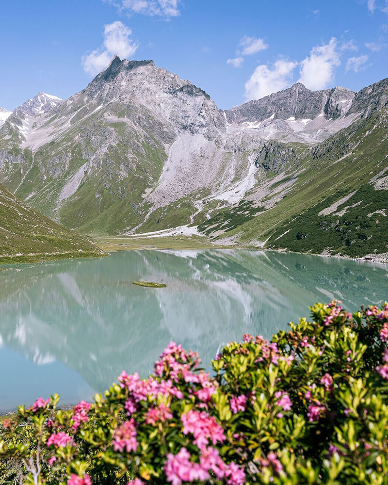 Rifflsee & Gletscherblick
